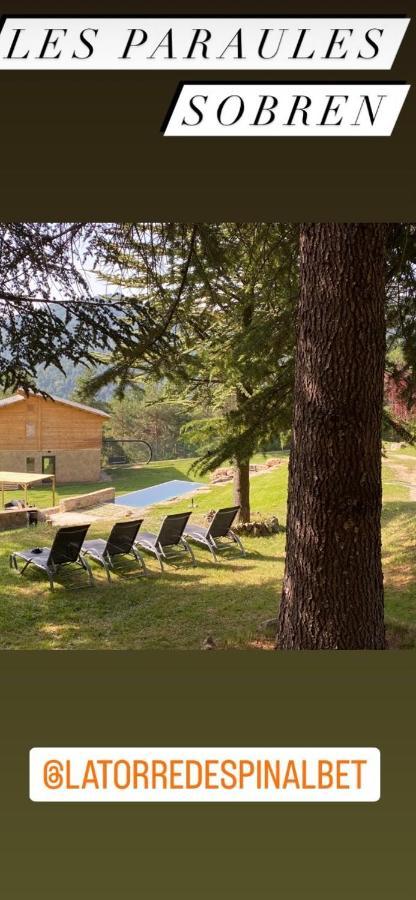Vila El Refugi De La Torre Espinalbet Castellar del Riu Exteriér fotografie